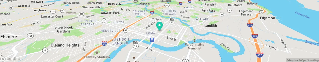 ev charging station on the map