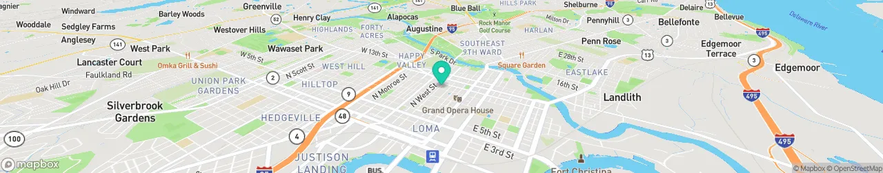 borne de recharge sur la carte