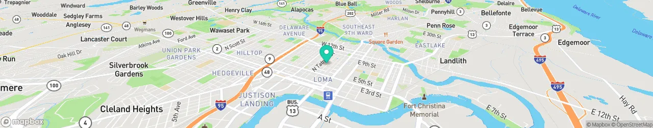 borne de recharge sur la carte