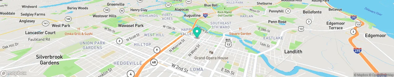 borne de recharge sur la carte