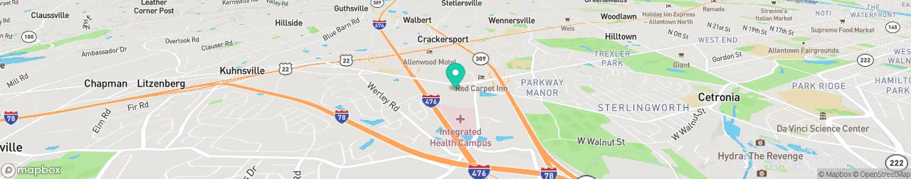 ev charging station on the map