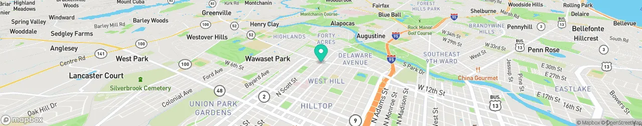 borne de recharge sur la carte