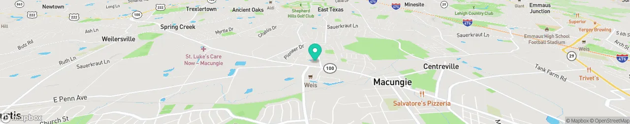 ev charging station on the map