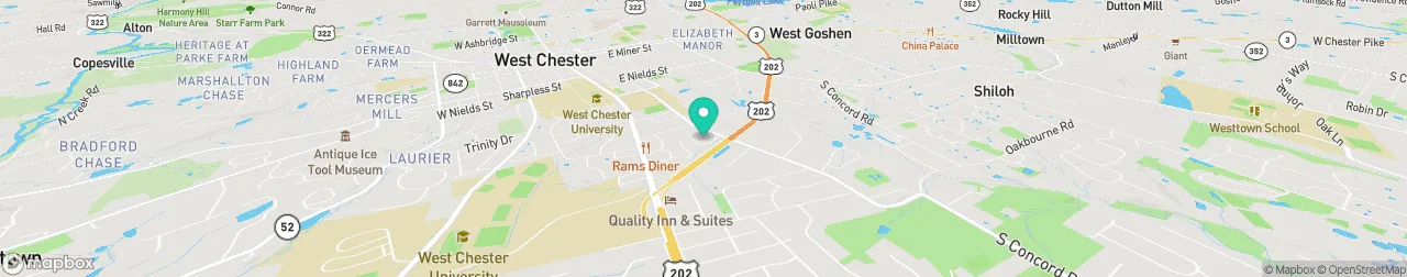 borne de recharge sur la carte