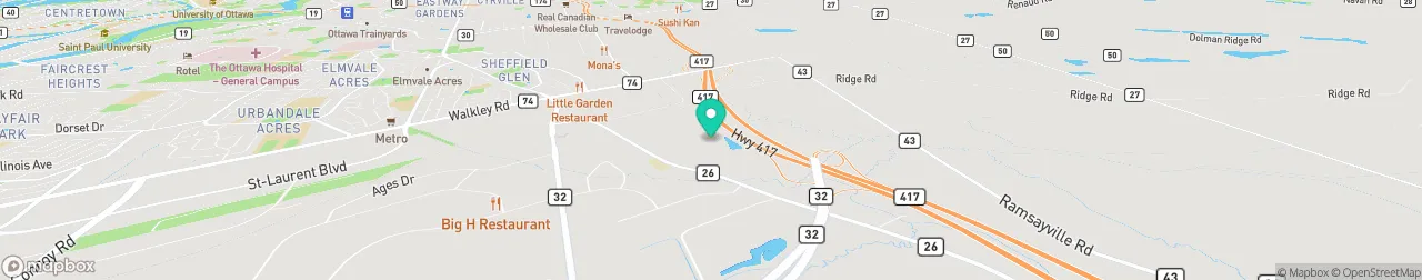 borne de recharge sur la carte