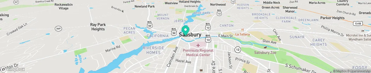 borne de recharge sur la carte