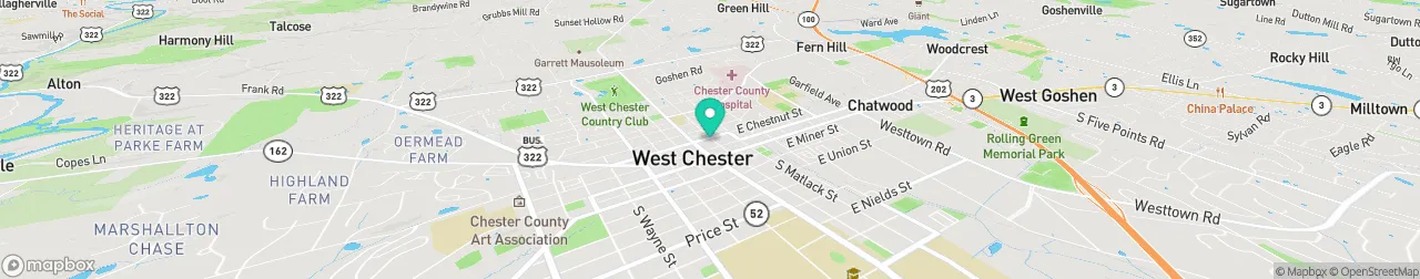 borne de recharge sur la carte