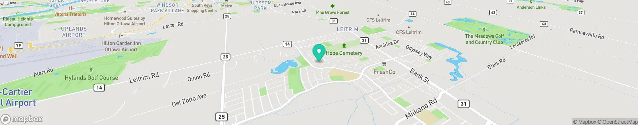 borne de recharge sur la carte