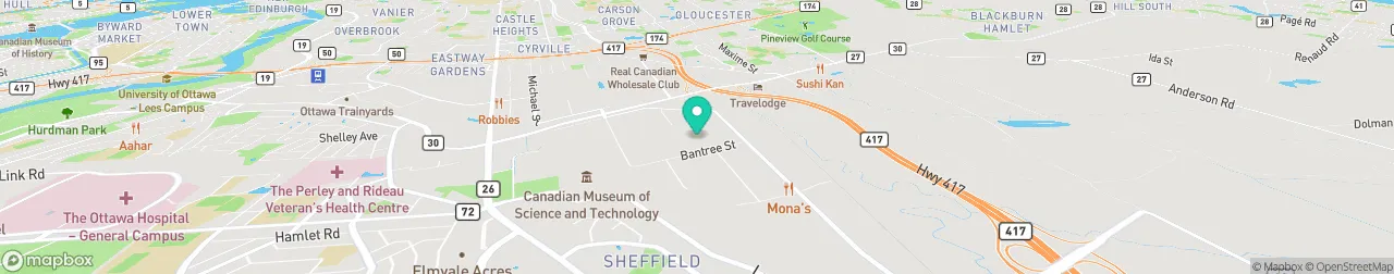 borne de recharge sur la carte