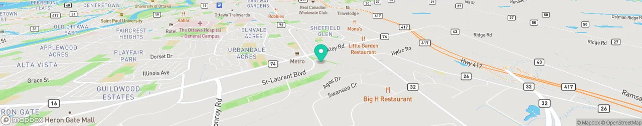 ev charging station on the map