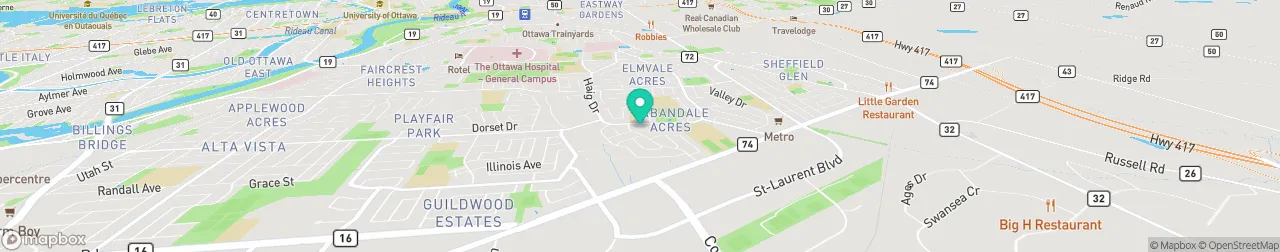 borne de recharge sur la carte