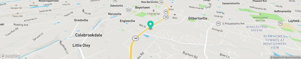 ev charging station on the map