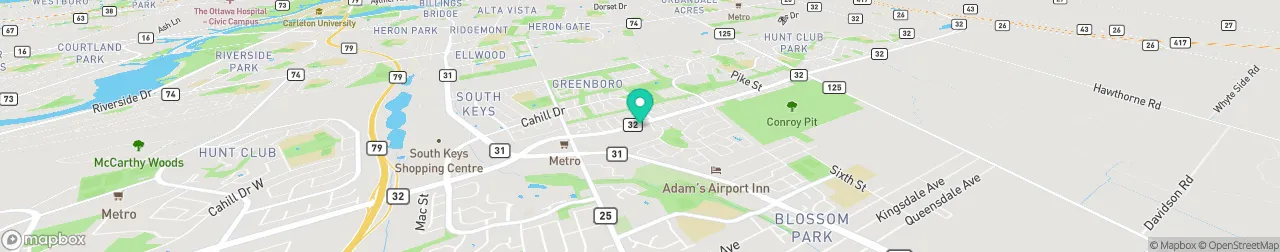 borne de recharge sur la carte