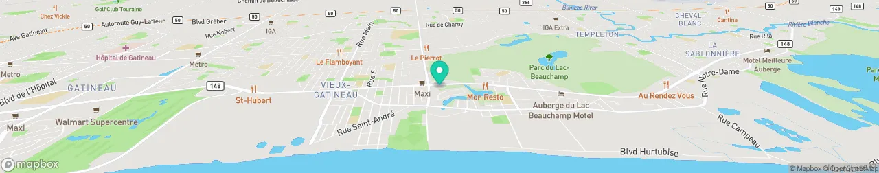 borne de recharge sur la carte