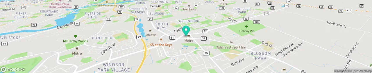 borne de recharge sur la carte