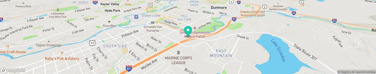 borne de recharge sur la carte