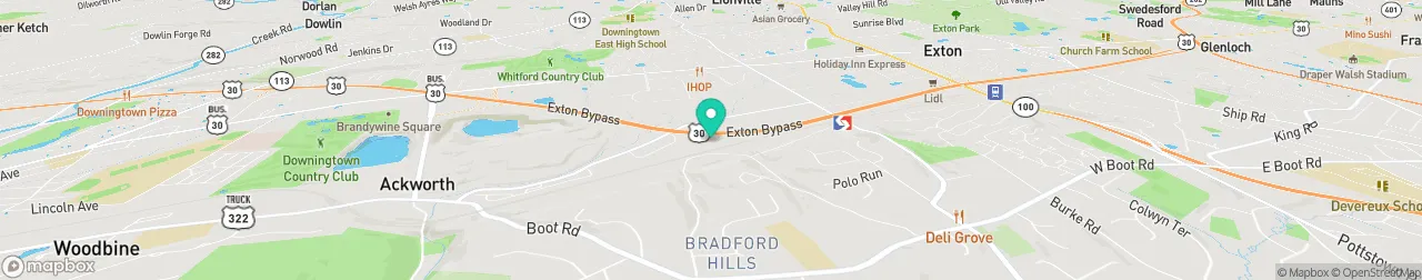 ev charging station on the map