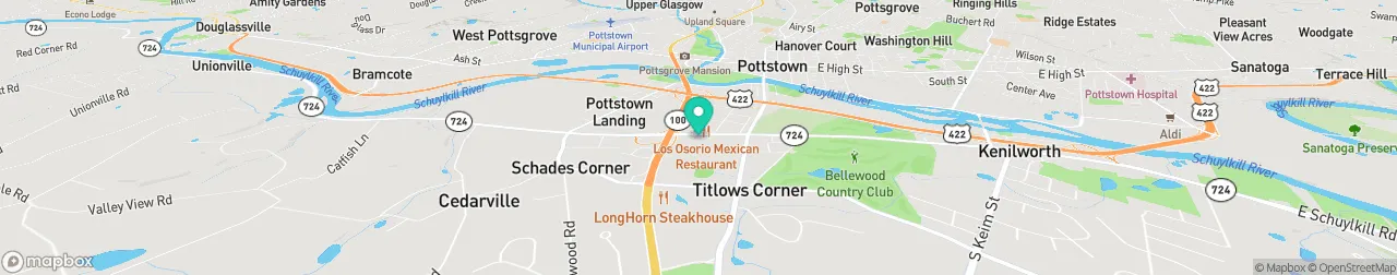 borne de recharge sur la carte