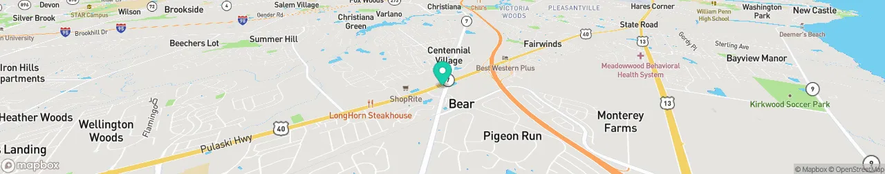 borne de recharge sur la carte