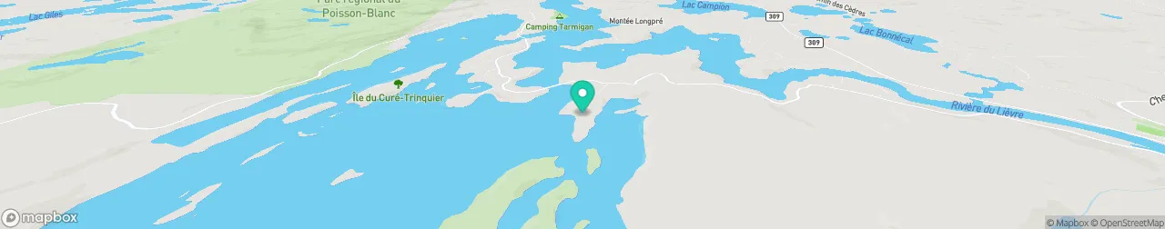 borne de recharge sur la carte