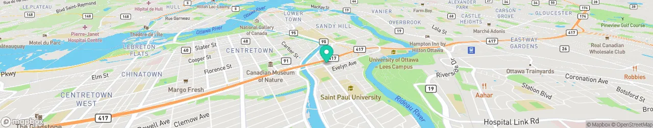 borne de recharge sur la carte