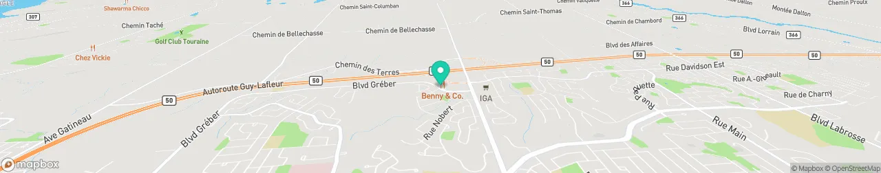 borne de recharge sur la carte