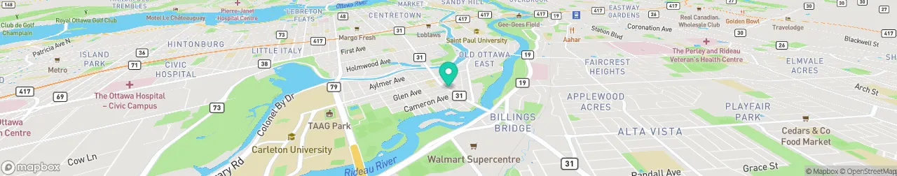 borne de recharge sur la carte