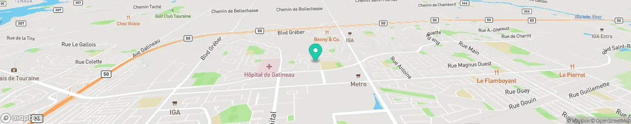 borne de recharge sur la carte