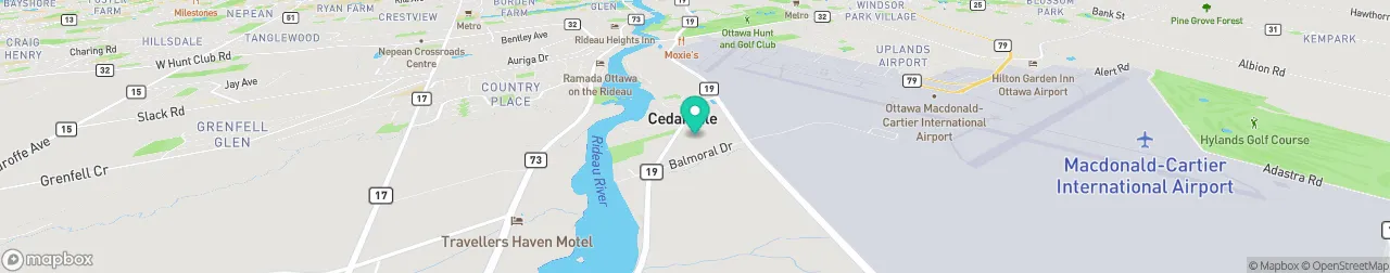 borne de recharge sur la carte