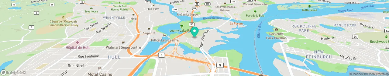 borne de recharge sur la carte