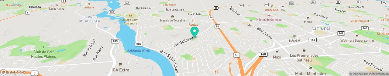 borne de recharge sur la carte