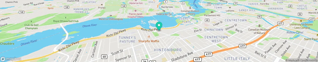 borne de recharge sur la carte