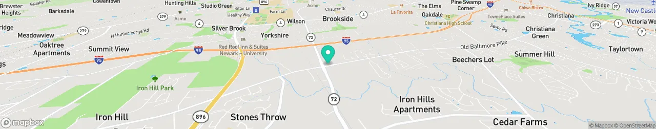 borne de recharge sur la carte