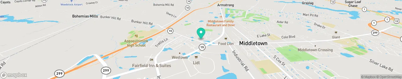 ev charging station on the map