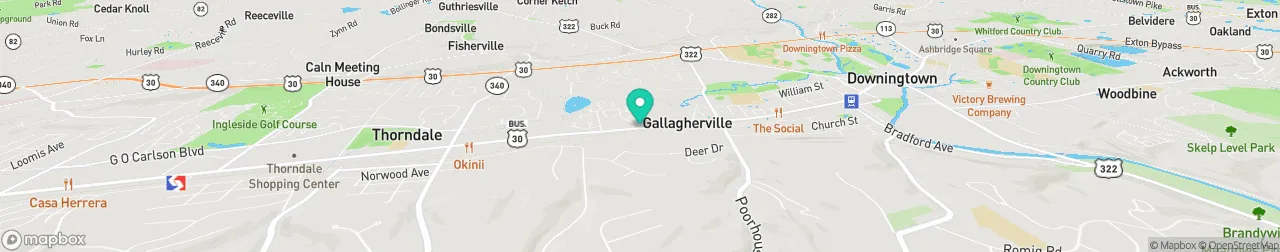 ev charging station on the map