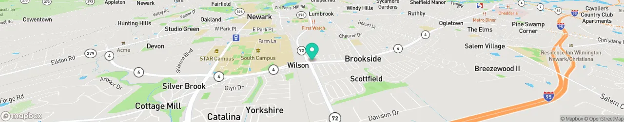 borne de recharge sur la carte