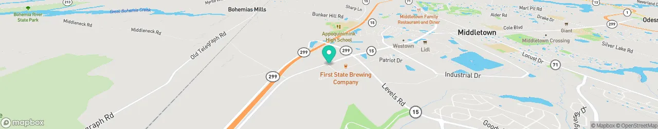 ev charging station on the map