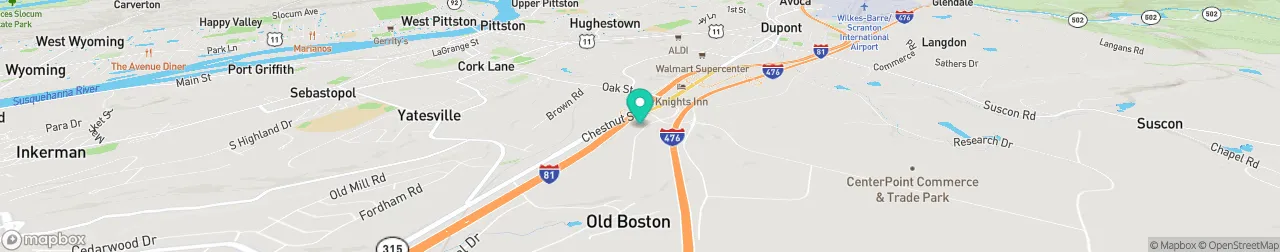 borne de recharge sur la carte