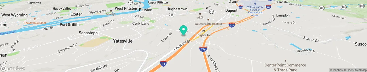 ev charging station on the map