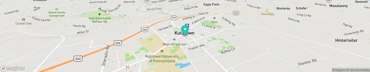 ev charging station on the map