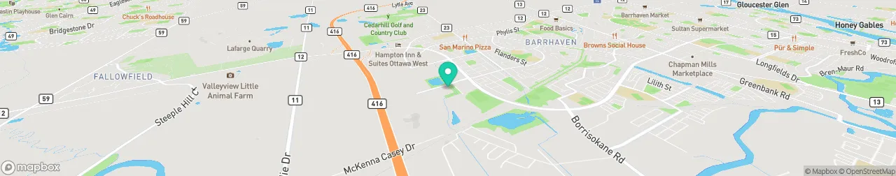 borne de recharge sur la carte