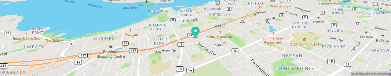 ev charging station on the map