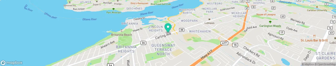 ev charging station on the map