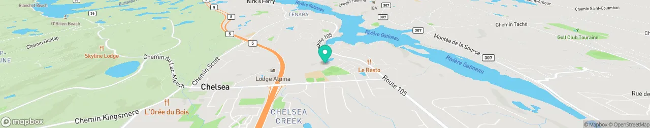 borne de recharge sur la carte