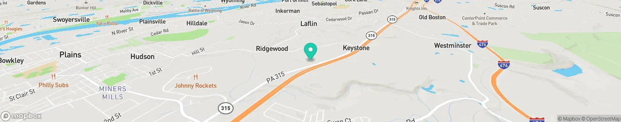 ev charging station on the map