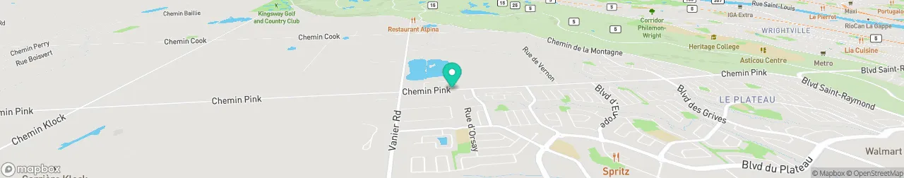 borne de recharge sur la carte