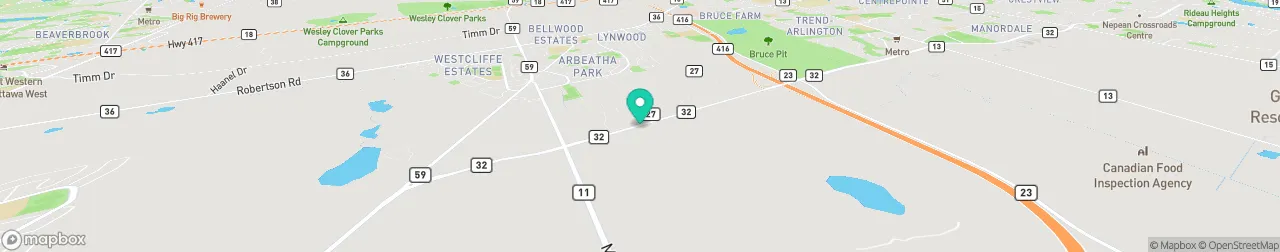 borne de recharge sur la carte