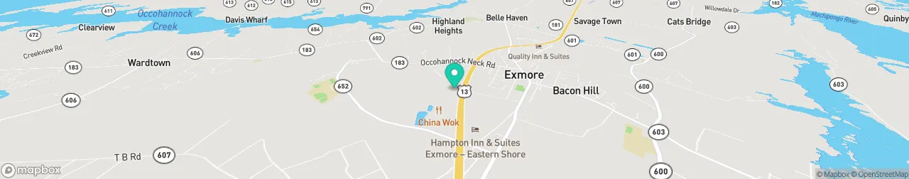 ev charging station on the map