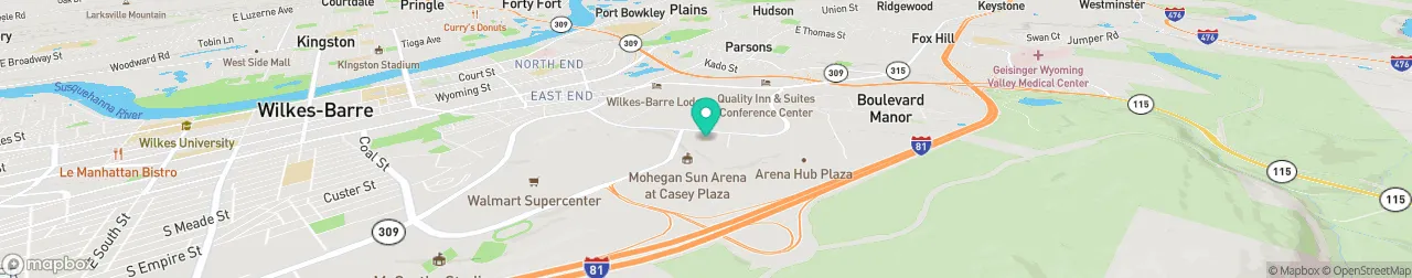 borne de recharge sur la carte