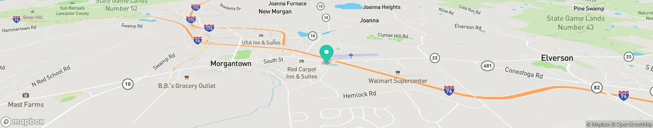 ev charging station on the map